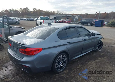 2019 BMW 540I из США, поврежденный, VIN WBAJE5C51KWW22064